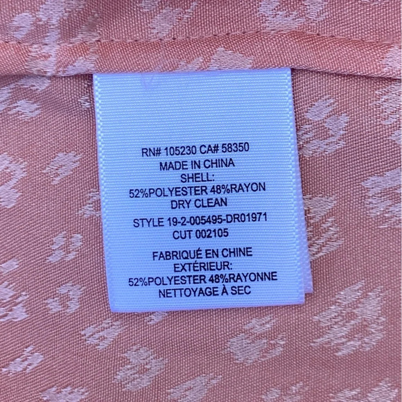 Joie Daran Pink Leopard Jacquard Tie Shirt Dress - Picture 5 of 6